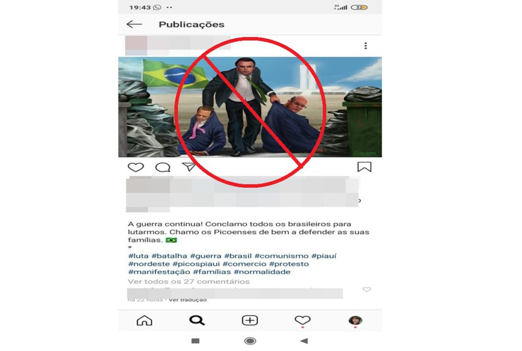 Poder Judiciário proíbe manifestação marcada para a cidade de Picos no domingo (05)