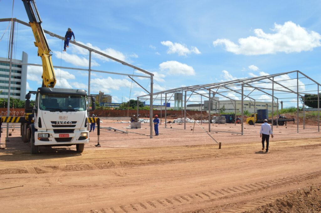 Novo hospital de campanha na Zona Sul de Teresina terá 60 leitos de UTI