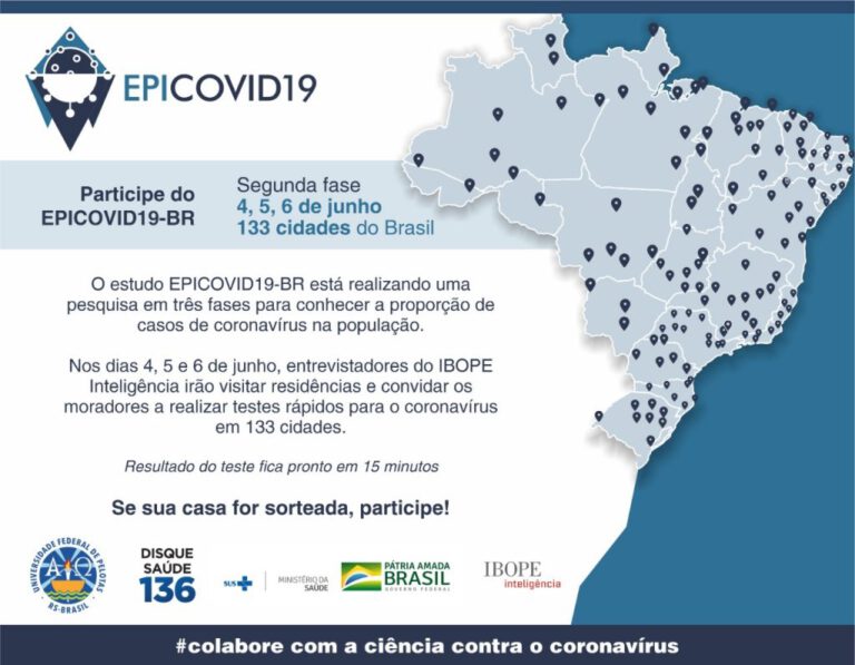 Saúde auxiliará em segunda fase da pesquisa promovida pela UFPEL em Picos