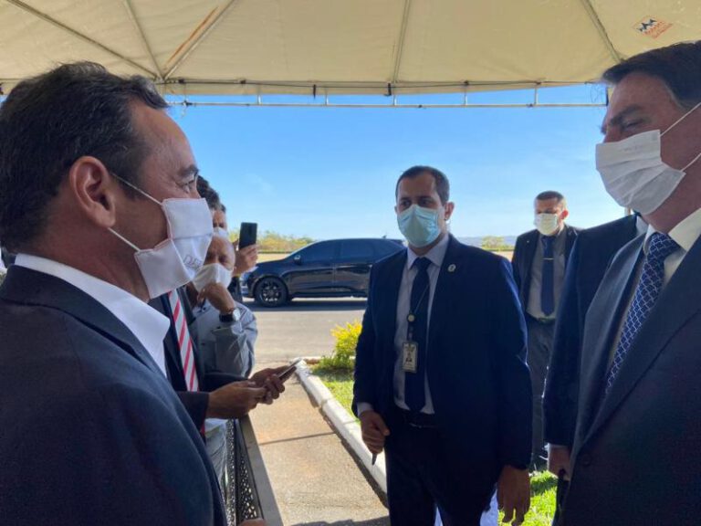 Júnior Nobre se encontra com o Presidente Jair Bolsonaro em Brasília