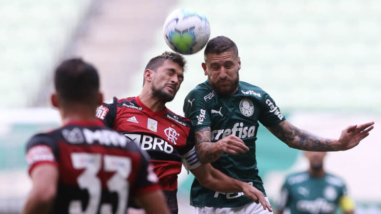 Palmeiras sofre com o Flamengo desfalcado e só empata em casa