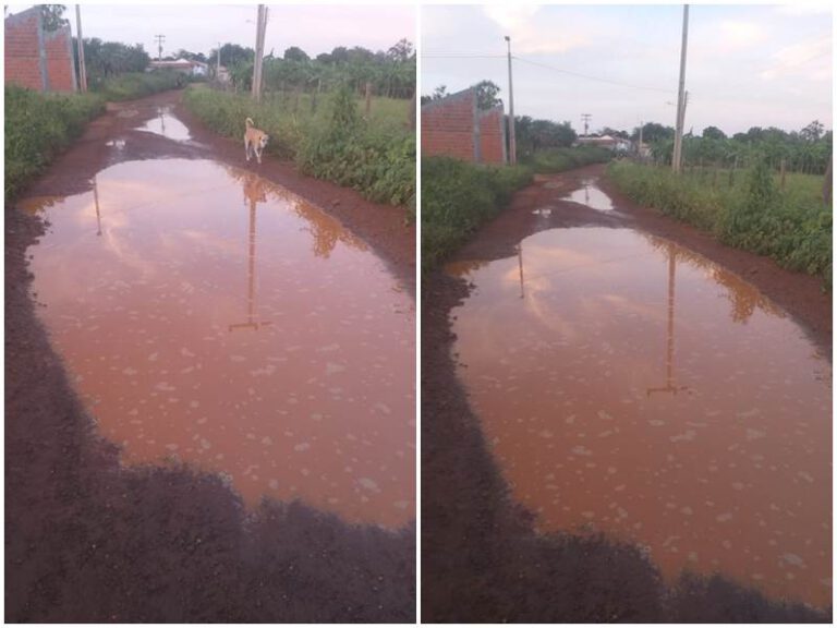 Morador pede providências para a estrada do povoado Brejinho