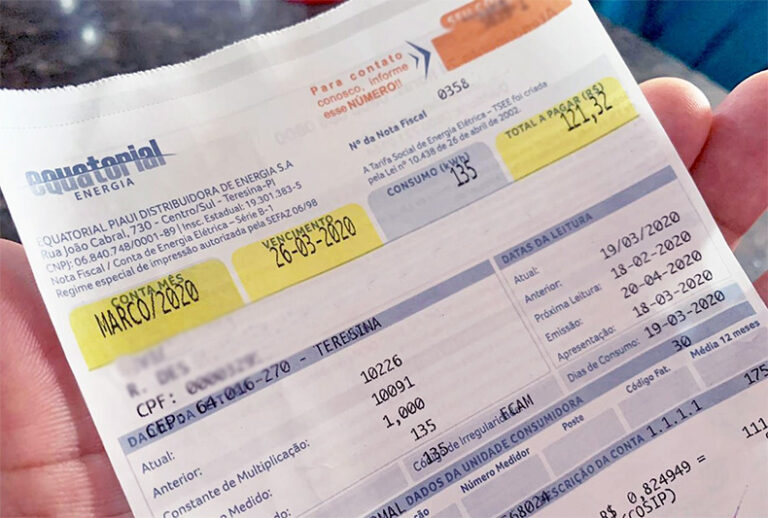 Governo estuda aumentar a conta de luz, com nova bandeira tarifária