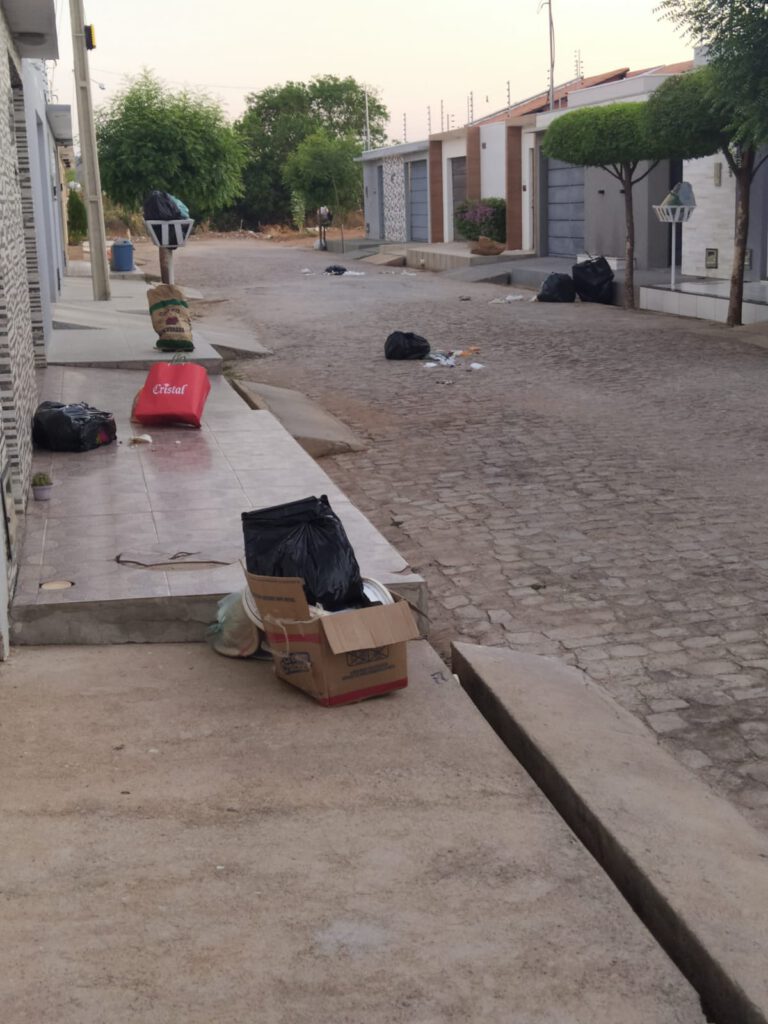 Problemas mecânicos nos caminhões da Secretaria de Serviços Públicos atrasam coleta de lixo em Picos