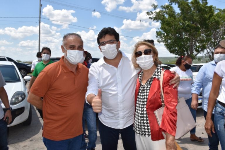Rafael Fonteles entrega obras e assina ordens de serviço em Campo Grande, Francisco Santos, Jaicós, Massapê do Piauí, Monsenhor Hipólito e Patos do Piauí