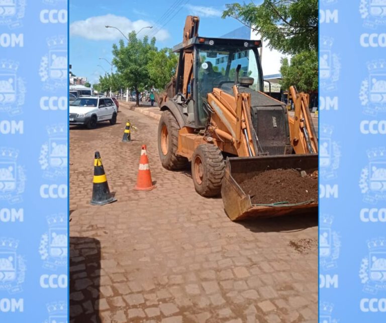 Secretaria de Serviços Públicos realiza limpeza da Avenida Deputado Sá Urtiga