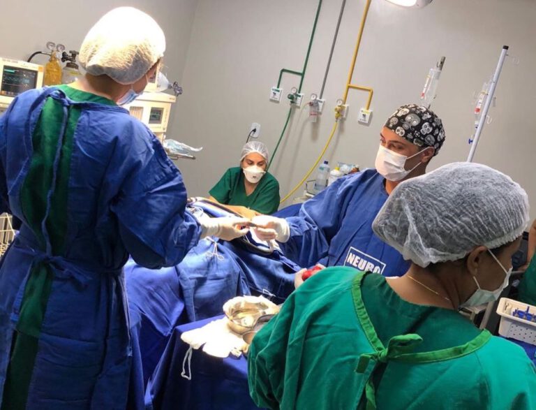 Hospital Regional Justino Luz realiza primeira neurocirurgia.