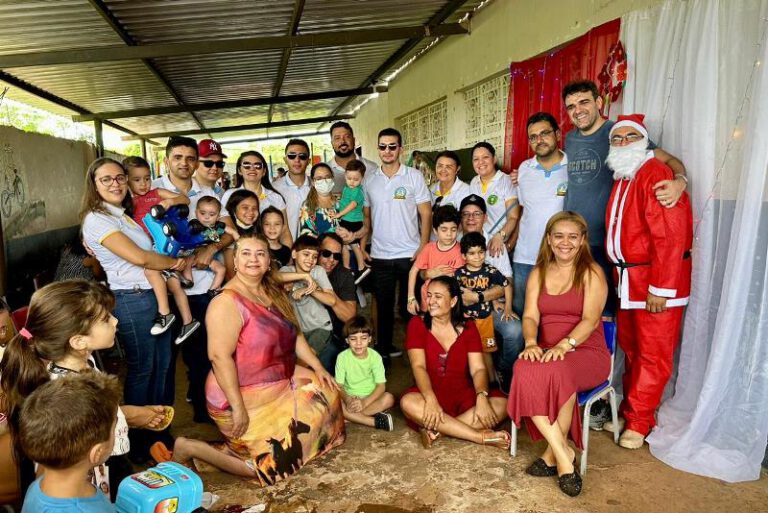 Loja Maçônica Rei Salomão promove ação natalina em Curralinho