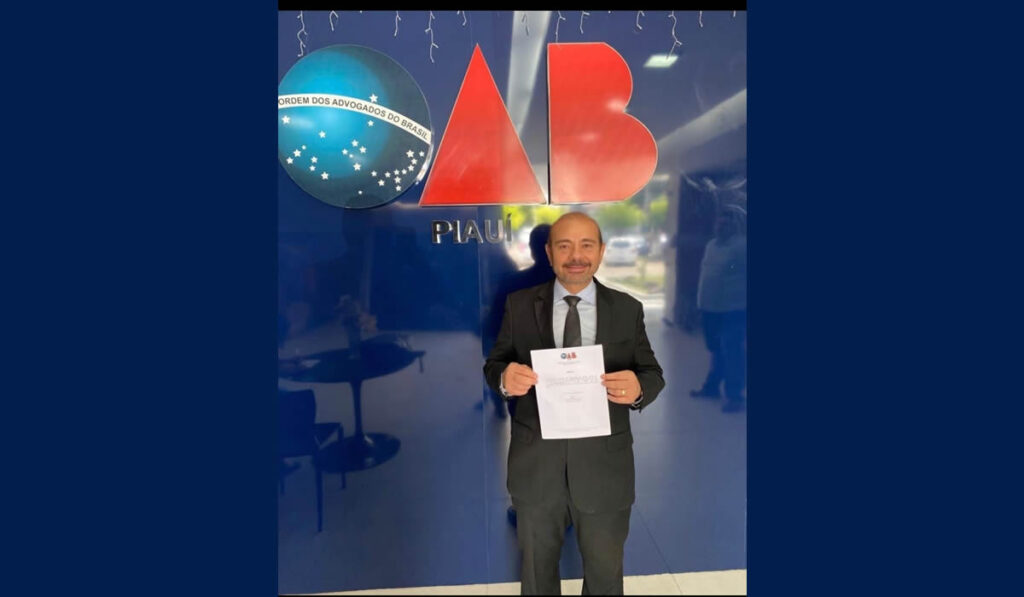 Agrimar Rodrigues registra candidatura para desembargador do Tribunal de Justiça do Piauí