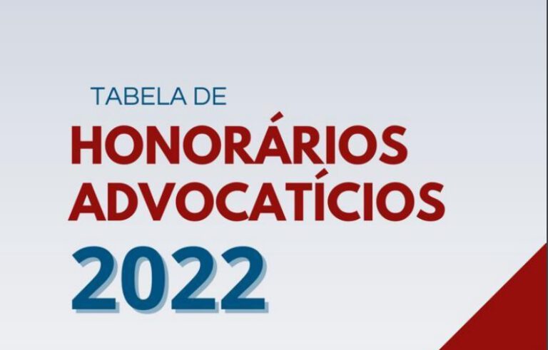 OAB-PI divulga nova tabela de honorários advocatícios