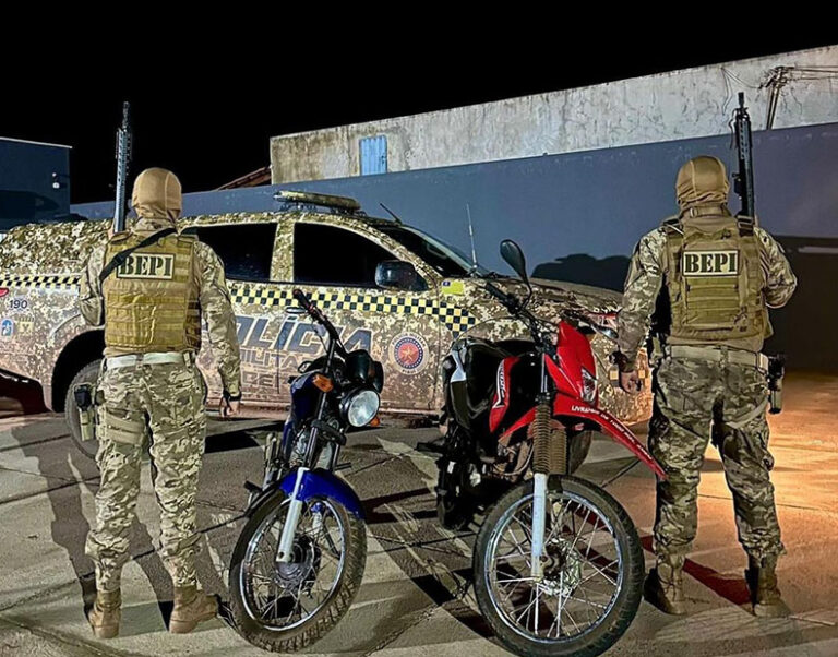 Em fevereiro, Bepi apreende 28 armas e recupera 24 veículos na região de Picos