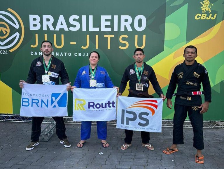 Atletas picoenses conquistam medalhas no Campeonato Brasileiro de Jiu-Jitsu 2024