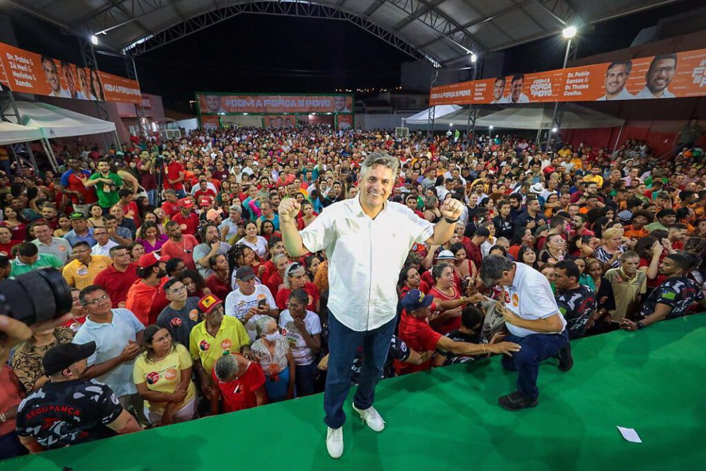 Pablo Santos alcança 73,12% das intenções de votos válidos e continua ampliando sua vantagem em Picos