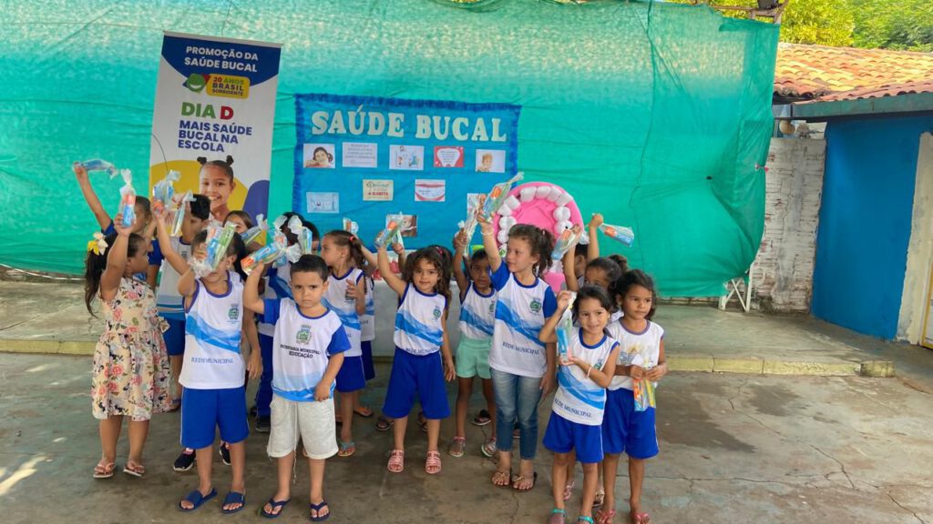 Saúde de Picos realiza “Dia D” da Saúde Bucal para alunos da escola São Gabriel