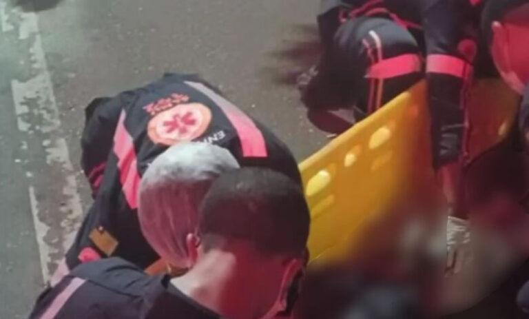 Homem enrolado em lençol branco é atropelado na BR-316 em Picos