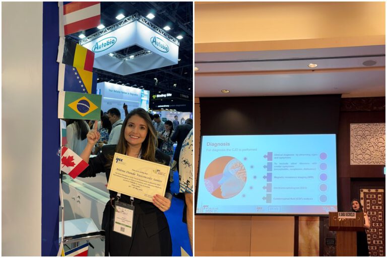 Farmacêutica Milena Danda ministra palestra em Congresso Internacional realizado em Dubai