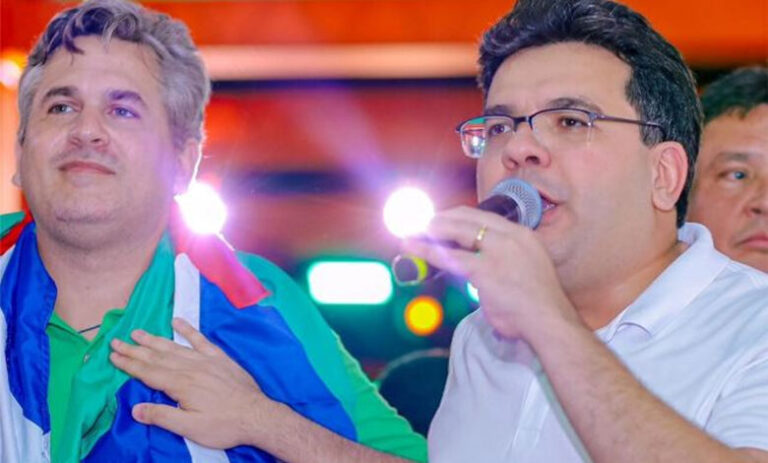 Governador do Piauí participa de caminhada em apoio aos candidatos Dr. Pablo Santos e Xandú Neri