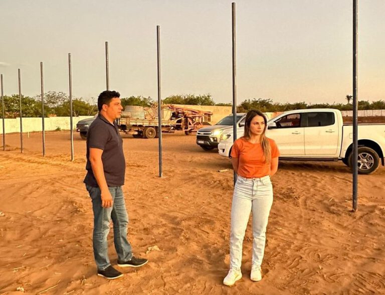 Obra do complexo de atletismo, em Curralinhos, deve ser concluída em outubro
