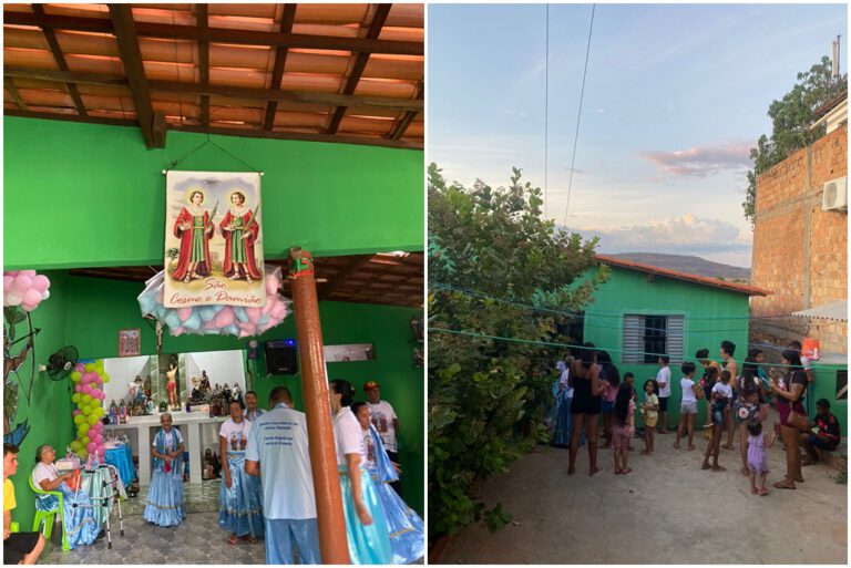 Terreiro de Umbanda D’Oxossi promove 8º Festa de Cosme e Damião