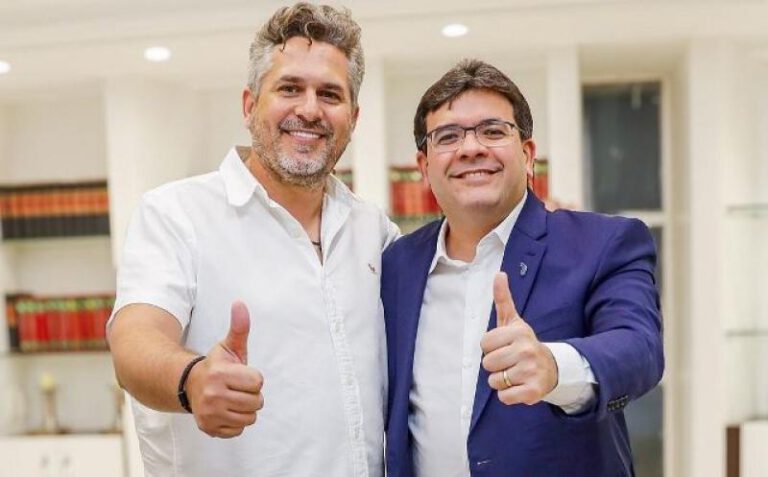 Prefeito eleito Pablo Santos participa de reunião com o governador Rafael Fonteles