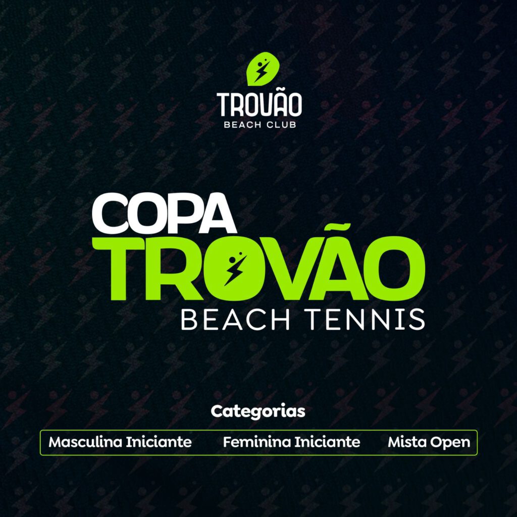 Projeto Trovão Beach Club vai agitar São Raimundo Nonato com campeonato de beach tennis
