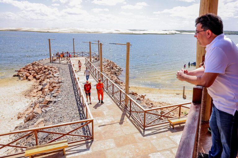 Rafael Fonteles inaugura revitalização da Lagoa do Portinho em Parnaíba com investimento de R$ 6,7 milhões