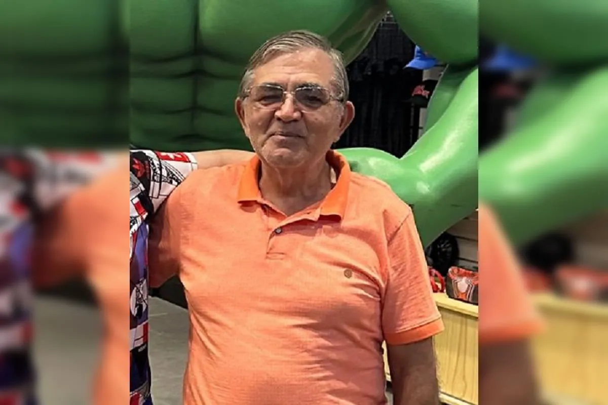 Elizeu Domingo Neto, de 73 anos