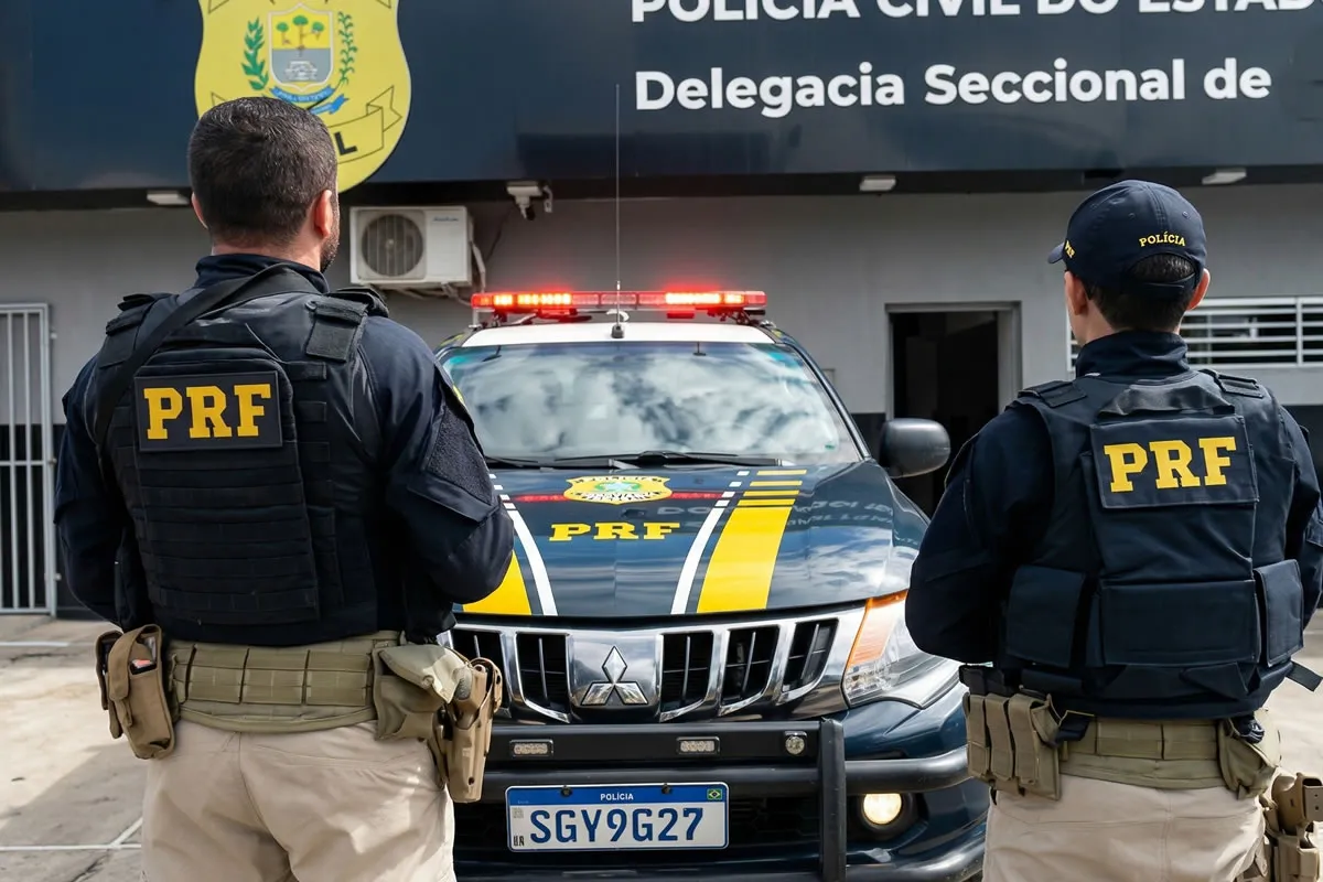 Ação da PRF em Valença do Piauí - Foto: Divulgação